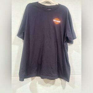 Harley-Davidson Black Tee with Orange Logo